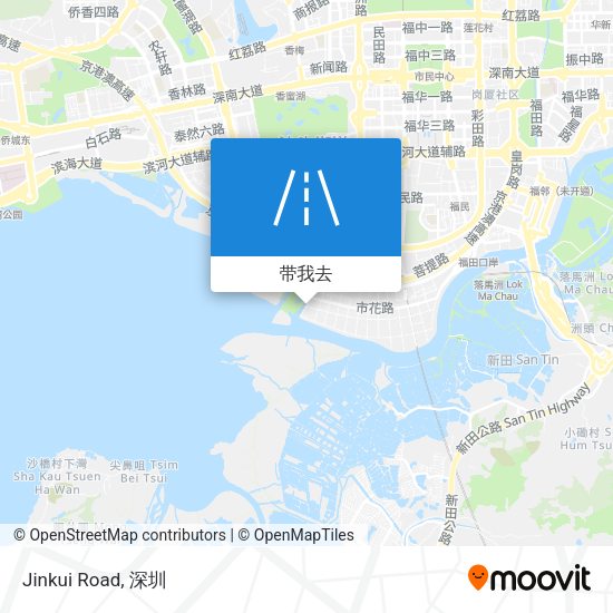 Jinkui Road地图
