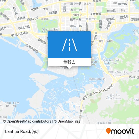 Lanhua Road地图