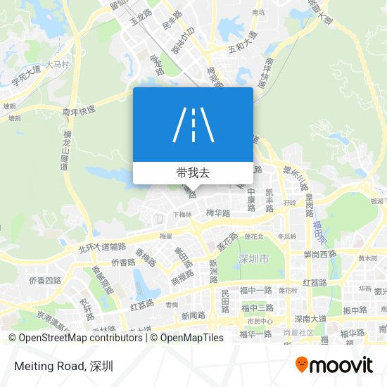 Meiting Road地图