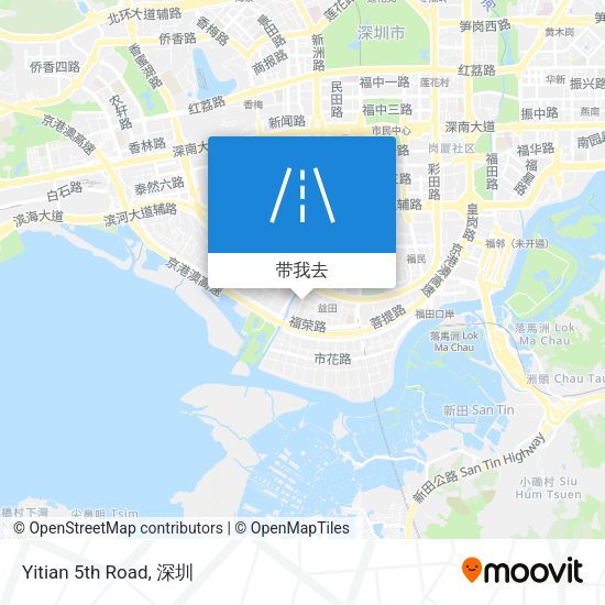 Yitian 5th Road地图