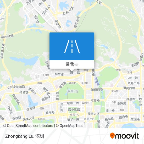 Zhongkang Lu地图