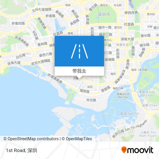 1st Road地图