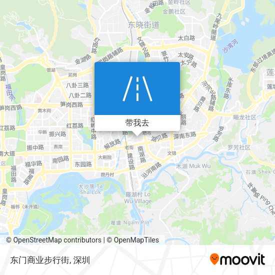 东门商业步行街地图
