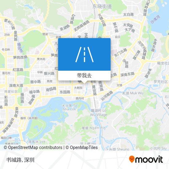 书城路地图