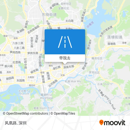 凤凰路地图
