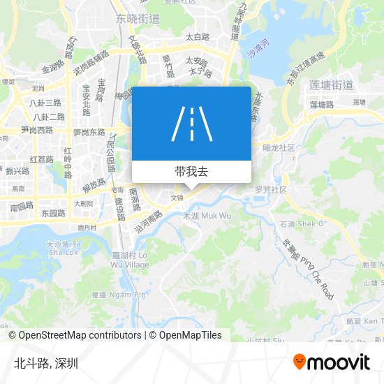 北斗路地图