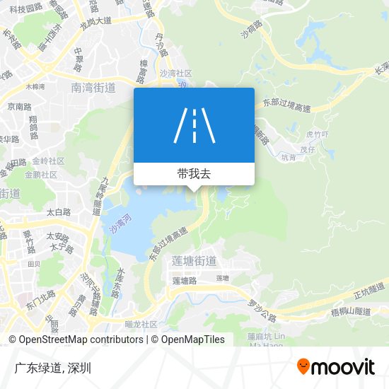 广东绿道地图