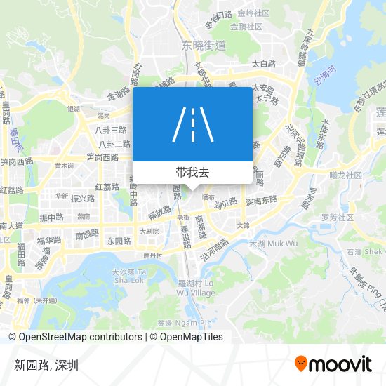 新园路地图