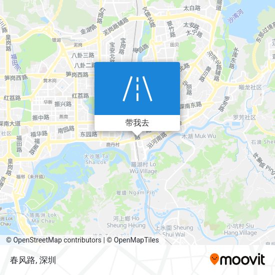 春风路地图