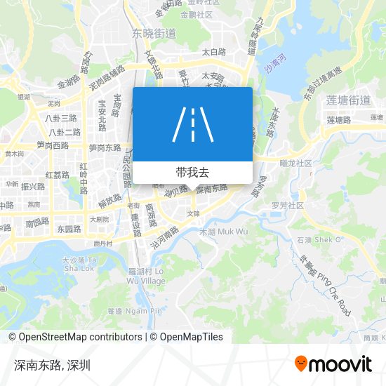 深南东路地图
