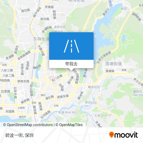 碧波一街地图
