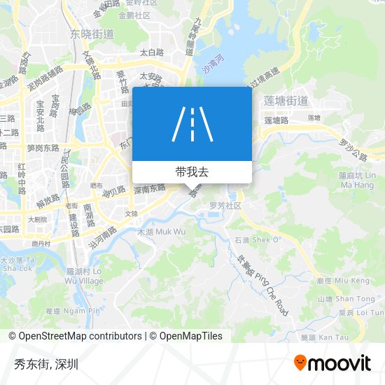 秀东街地图
