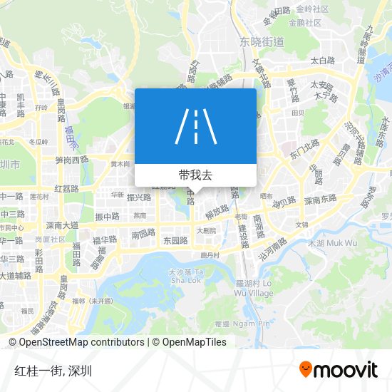 红桂一街地图