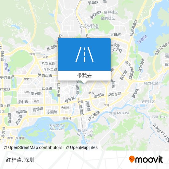 红桂路地图