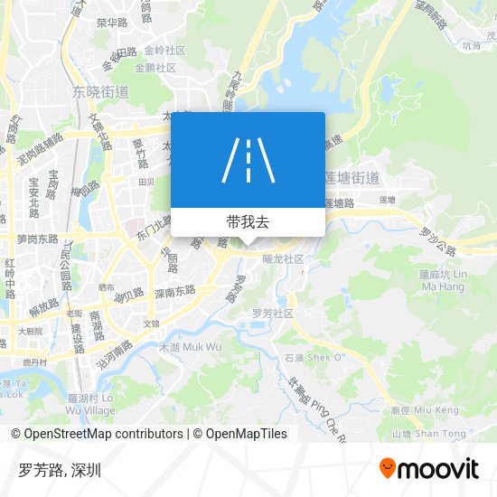 罗芳路地图