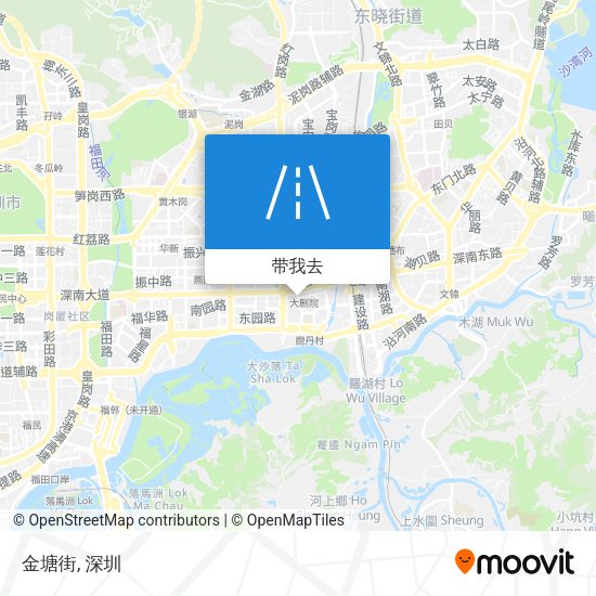 金塘街地图