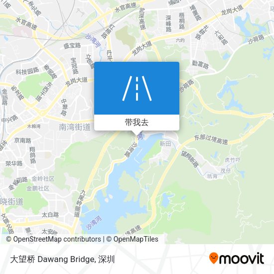 大望桥 Dawang Bridge地图