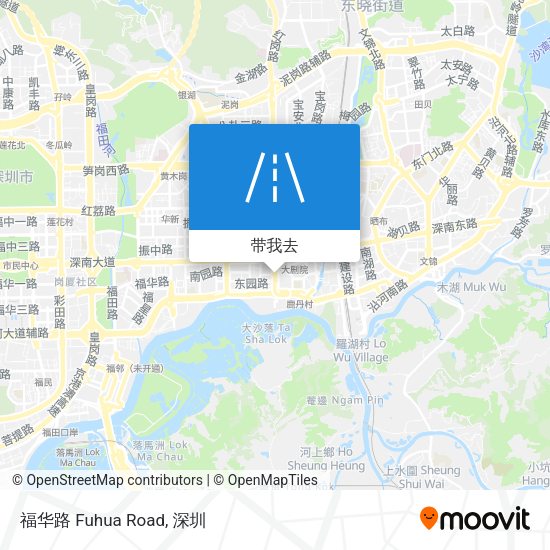 福华路 Fuhua Road地图