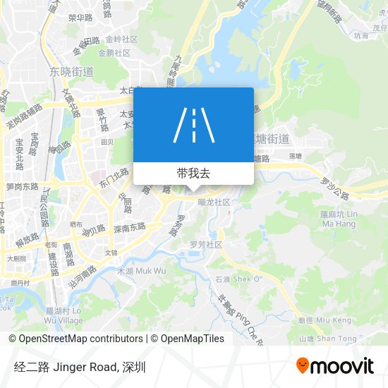 经二路 Jinger Road地图