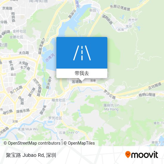 聚宝路 Jubao Rd地图