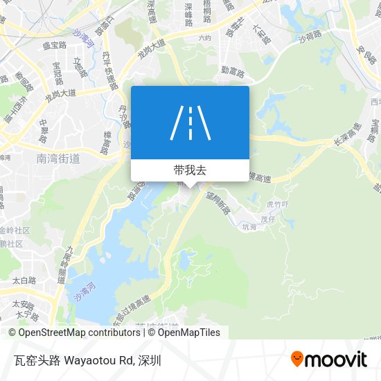 瓦窑头路 Wayaotou Rd地图