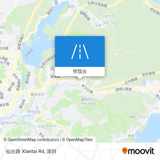 仙台路 Xiantai Rd地图