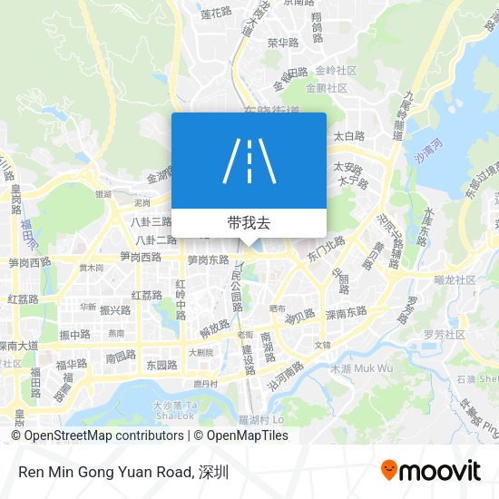 Ren Min Gong Yuan Road地图