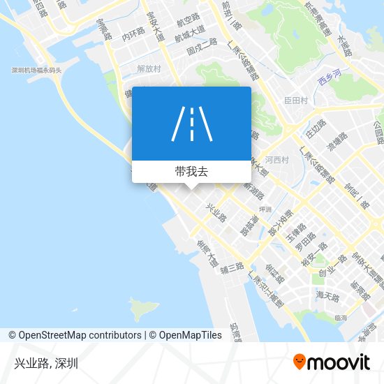 兴业路地图