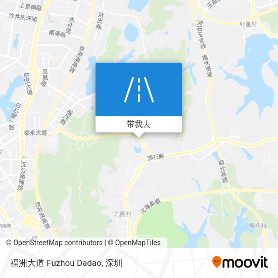 福洲大道 Fuzhou Dadao地图