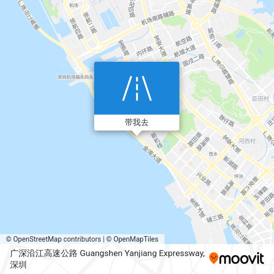 广深沿江高速公路 Guangshen Yanjiang Expressway地图