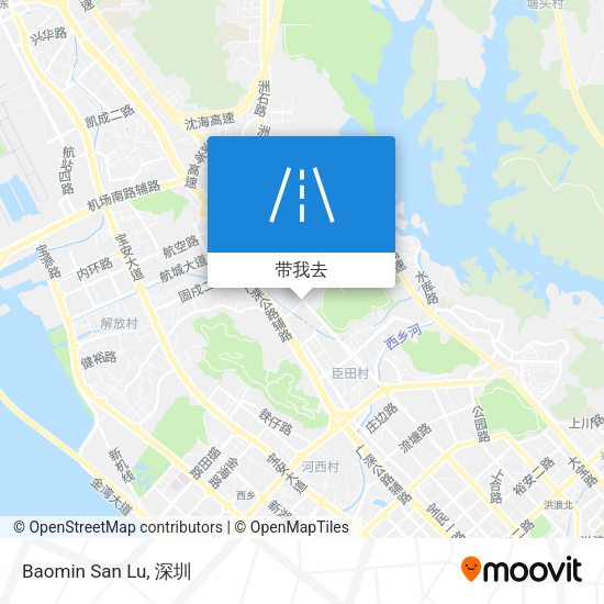 Baomin San Lu地图