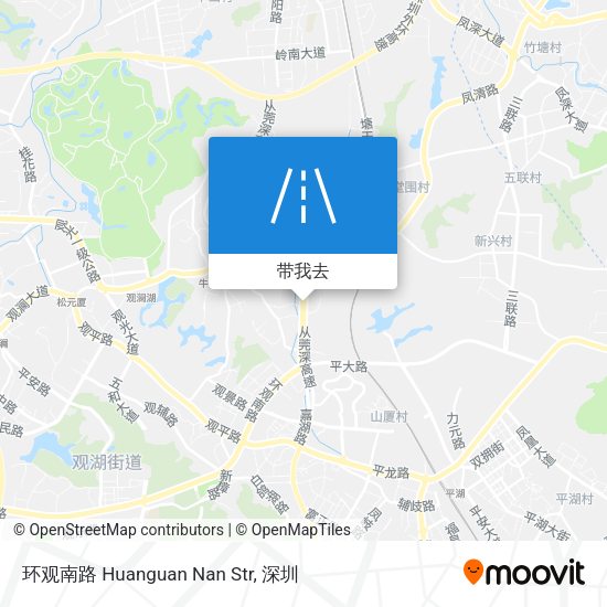 环观南路 Huanguan Nan Str地图
