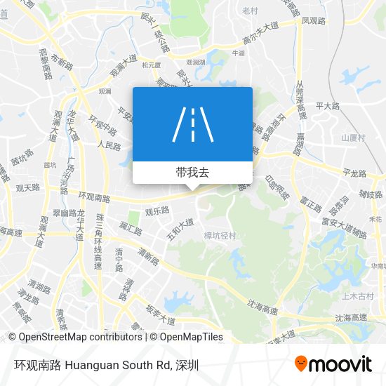 环观南路 Huanguan South Rd地图