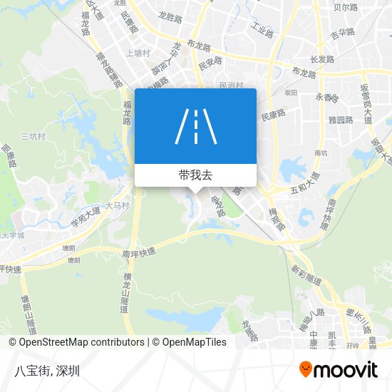 八宝街地图
