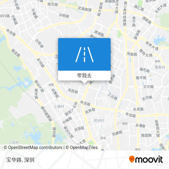 宝华路地图