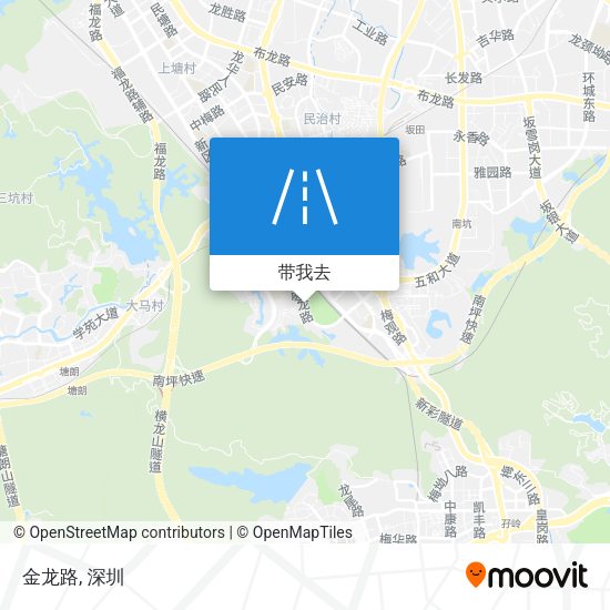 金龙路地图