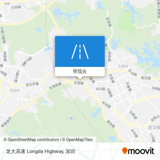 龙大高速 Longda Highway地图