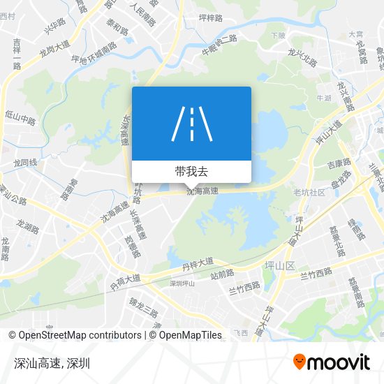深汕高速地图
