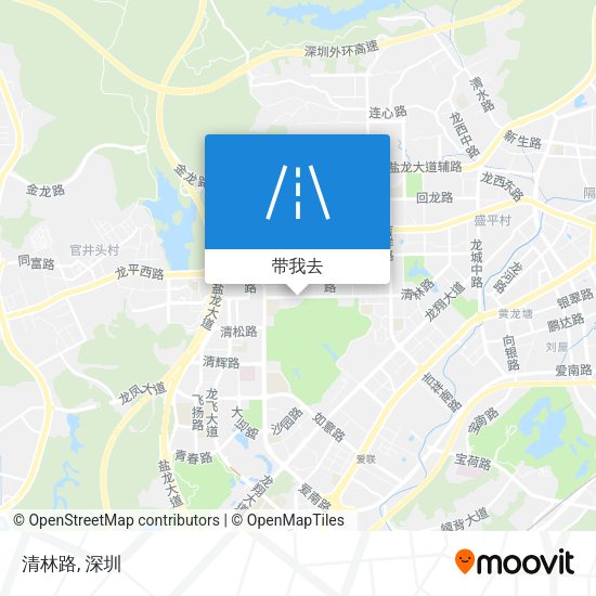 清林路地图