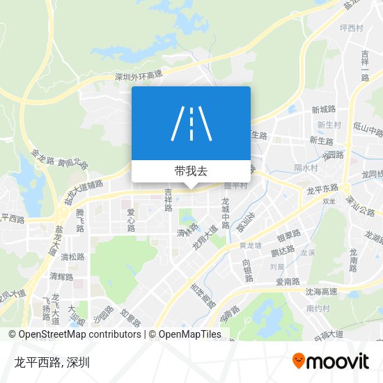 龙平西路地图