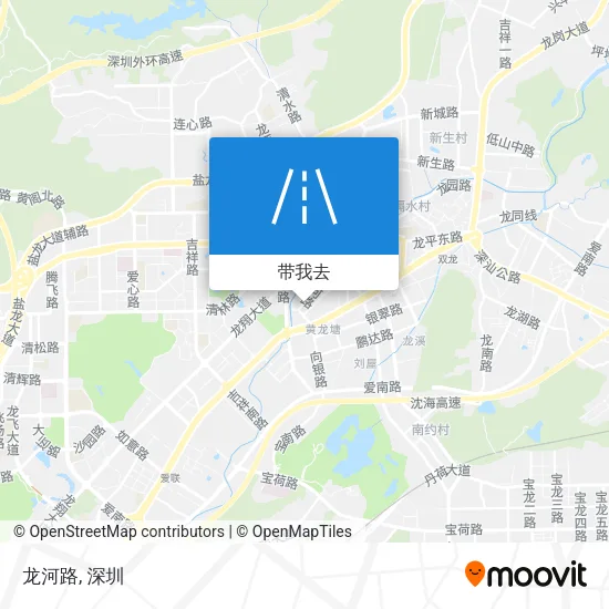 龙河路地图