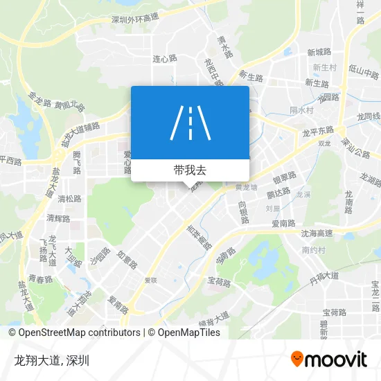 龙翔大道地图
