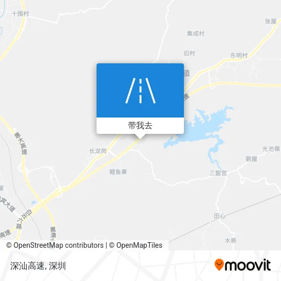 深汕高速地图