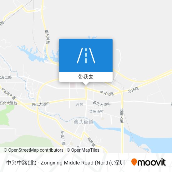 中兴中路(北) - Zongxing Middle Road (North)地图