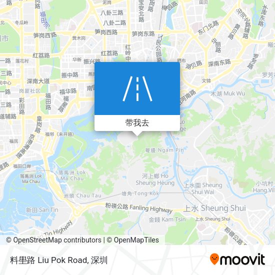 料壆路 Liu Pok Road地图