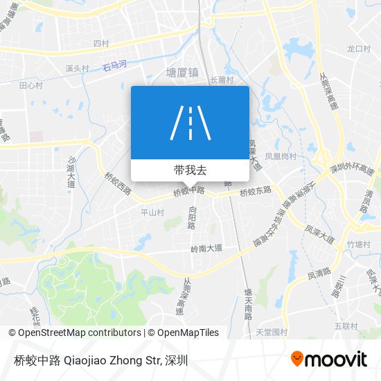 桥蛟中路 Qiaojiao Zhong Str地图