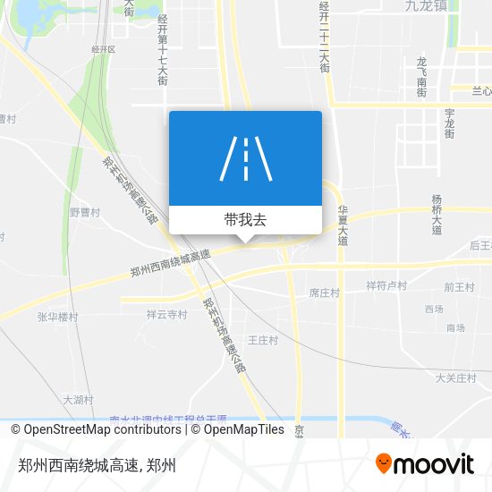 郑州西南绕城高速地图
