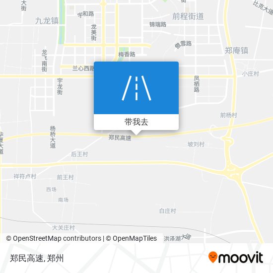 郑民高速地图