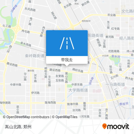 嵩山北路地图