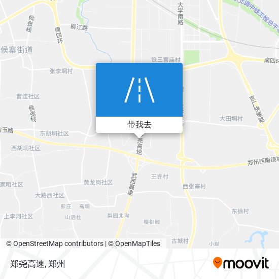 郑尧高速地图